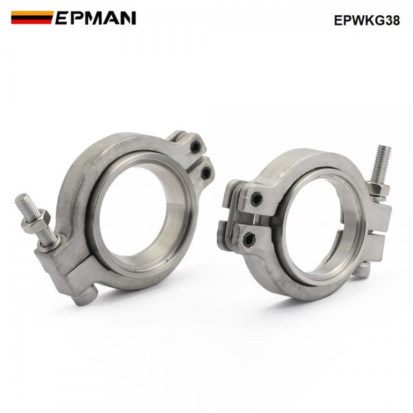 EPMAN 38mm TiAL Style V-Band Clamp and Flange Kit Fit For EPMAN MV-R MV-S Turbo Exhaust Systems 38mm Wastegate EPWKG38