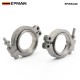 EPMAN 38mm TiAL Style V-Band Clamp and Flange Kit Fit For EPMAN MV-R MV-S Turbo Exhaust Systems 38mm Wastegate EPWKG38