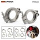 EPMAN 38mm TiAL Style V-Band Clamp and Flange Kit Fit For EPMAN MV-R MV-S Turbo Exhaust Systems 38mm Wastegate EPWKG38