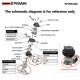 EPMAN 60mm TiAL Style V60 Wastegate Flange Kit Stainless Steel V-Band Clamp Universal External Wastegate Welding Adapter For Turbo Manifold EPWKG60