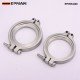 EPMAN 60mm TiAL Style V60 Wastegate Flange Kit Stainless Steel V-Band Clamp Universal External Wastegate Welding Adapter For Turbo Manifold EPWKG60