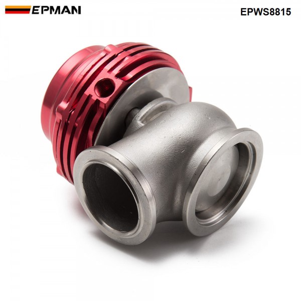 EPMAN MVS 38mm Wastegate Aluminum Top Steel V-band Gold External Waste Gate For Supercharge Turbo Manifold 14PSI EPWS8815