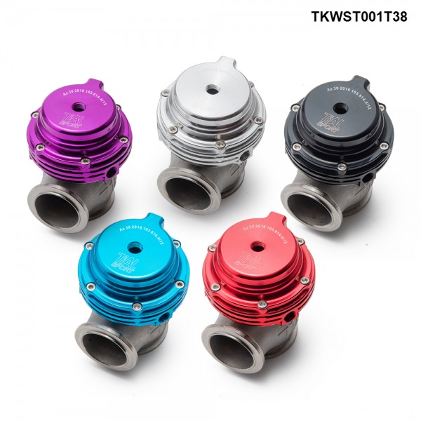 38mm External Wastegate V-Band Flanged Turbo Waste Gate For Supercharge Turbo Manifold TKWST001T38