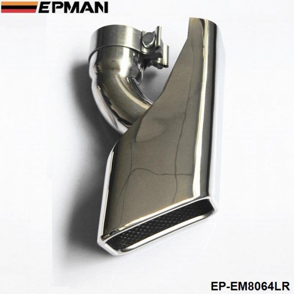 EPMAN Chrome 304 Stainless Steel Exhaust Muffler Tip For Land Rover 05-12 Range Rover diesel EP-EM8064LR