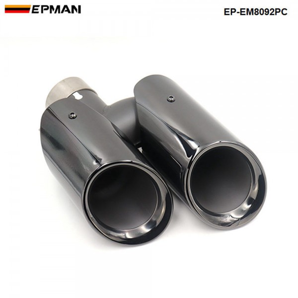 EPMAN Chrome 304 Stainless Steel Exhaust Muffler Tip For Porsche 14 macan EP-EM8092PC