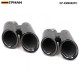 EPMAN Chrome 304 Stainless Steel Exhaust Muffler Tip For Porsche 14 macan EP-EM8092PC