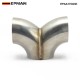 EPMAN Universal Welding Exhaust Pipe Precision T-Style Y-Pipe Structure Customizable (2"-3.5" ) Welding For racing cars, trucks, and motorcycles EPAA17G03K