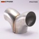 EPMAN Universal Welding Exhaust Pipe Precision T-Style Y-Pipe Structure Customizable (2"-3.5" ) Welding For racing cars, trucks, and motorcycles EPAA17G03K EPMAN Universal Welding Exhaust Pipe Precision T-Style Y-Pipe Structure Customizable (2"-3.5" ) Welding For racing cars, trucks, and motorcycles EPAA17G03K