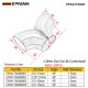 EPMAN Universal Welding Exhaust Pipe Precision T-Style Y-Pipe Structure Customizable (2"-3.5" ) Welding For racing cars, trucks, and motorcycles EPAA17G03K EPMAN Universal Welding Exhaust Pipe Precision T-Style Y-Pipe Structure Customizable (2"-3.5" ) Welding For racing cars, trucks, and motorcycles EPAA17G03K