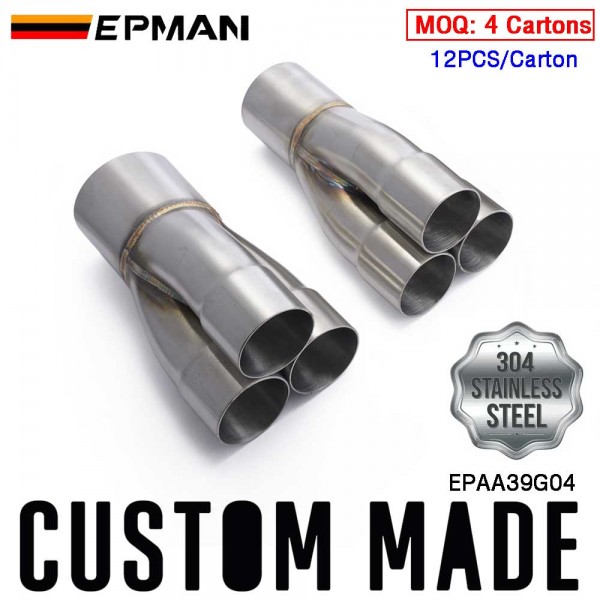 EPMAN T304 Stainless Steel 3-1 Merge Collectors (12PCS/Carton) EPAA39G04