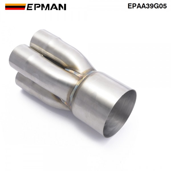 EPMAN T304 Stainless Steel 4-1 Merge Collectors (12PCS/Carton) EPAA39G05
