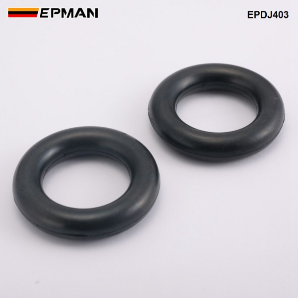 EPMAN 2PCS 60mm O Ring Car Exhaust Hanger Black Noise Reduction Long Lasting Exhaust Hanger O Ring For Vehicles EPDJ403 EPMAN 2PCS 60mm O Ring Car Exhaust Hanger Black Noise Reduction Long Lasting Exhaust Hanger O Ring For Vehicles EPDJ403