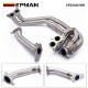 EPMAN For Subaru lmpreza WRX STI 2002-2007 2.0L 2.5L Turbo Stainless Steel Exhaust Header + Up-Pipe EPEX0207WR