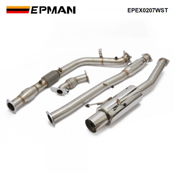 EPMAN For 2002-2007 Subaru Impreza WRX STI Pipe +Catback Exhaust+Muffler EPEX0207WST 