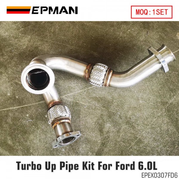 EPMAN Exhaust Turbocharger Y-Pipe Up Pipe Kit with Gasket for Ford 6.0L Diesel 2003-2007 Replaces# 5C3Z6K854CA 679-011 679-012 1846581C1 EPEX0307FD6 EPMAN Exhaust Turbocharger Y-Pipe Up Pipe Kit with Gasket for Ford 6.0L Diesel 2003-2007 Replaces# 5C3Z6K854CA 679-011 679-012 1846581C1 EPEX0307FD6