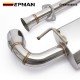 EPMAN For 04-08 Mazda RX-8 1.3L Dual 3 Muffler Tip Racing Catback Exhaust System EPEX0408RX8