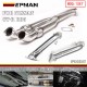 EPMAN Racing Spec Catless Exhaust Downpipes for Turbo Mid Y-pipe /System for Nissan GTR R35 EPEXD35GT EPMAN Racing Spec Catless Exhaust Downpipes for Turbo Mid Y-pipe /System for Nissan GTR R35 EPEXD35GT