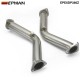 EPMAN 2.5" Test Pipes Stainless Racing  Cat Back Exhaust downpipe For Nissan 350Z/G35 FX35 VQ35DE Test Pipes Decat Catless Straight EPEXDP350Z