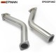 EPMAN 2.5" Test Pipes Stainless Racing  Cat Back Exhaust downpipe For Nissan 350Z/G35 FX35 VQ35DE Test Pipes Decat Catless Straight EPEXDP350Z