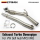 EPMAN Stainless Steel Twister Exhaust Downpipe For VW Golf Audi MK5 MK6 GTI 2.0 TSL EPEXH0610MK5 EPMAN Stainless Steel Twister Exhaust Downpipe For VW Golf Audi MK5 MK6 GTI 2.0 TSL EPEXH0610MK5