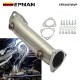 EPMAN 3" Turbo Exhaust DownPipe Down Pipe Kit For Audi A4 B5 B6 For Volkswagen VW Passat 1997-2005 EPEXH9705VP​