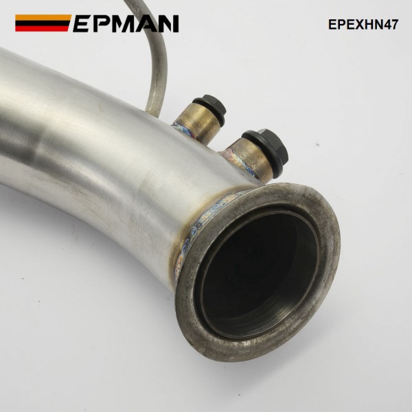 EPMAN Stainless Steel Turbo Exhaust Downpipe For BMW serie 3 E92 E93 320d N47 Engine EPEXHN47