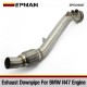 EPMAN Stainless Steel Turbo Exhaust Downpipe For BMW serie 3 E92 E93 320d N47 Engine EPEXHN47