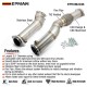 EPMAN Exhaust Catless Down Pipes For BMW S58 3.5" Fat Boy Downpipes M2 M3 M4 G87 G80 G82 G83 EPEXM234B EPMAN Exhaust Catless Down Pipes For BMW S58 3.5" Fat Boy Downpipes M2 M3 M4 G87 G80 G82 G83 EPEXM234B