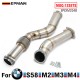 EPMAN Exhaust Catless Down Pipes For BMW S58 3.5" Fat Boy Downpipes M2 M3 M4 G87 G80 G82 G83 EPEXM234B EPMAN Exhaust Catless Down Pipes For BMW S58 3.5" Fat Boy Downpipes M2 M3 M4 G87 G80 G82 G83 EPEXM234B