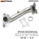 EPMAN Turbo Exhaust Header Stainless Steel Catback Downpipe For Honda Civic 06-11 EX LX 2/4DR FG FA R18A EPEXR18AHD