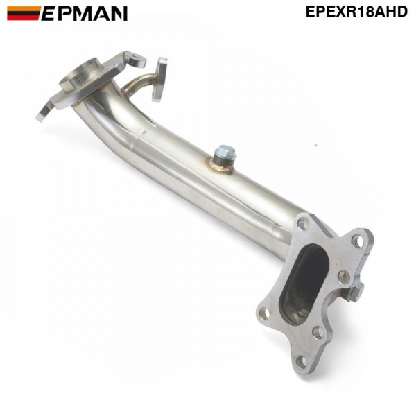 EPMAN Turbo Exhaust Header Stainless Steel Catback Downpipe For Honda Civic 06-11 EX LX 2/4DR FG FA R18A EPEXR18AHD