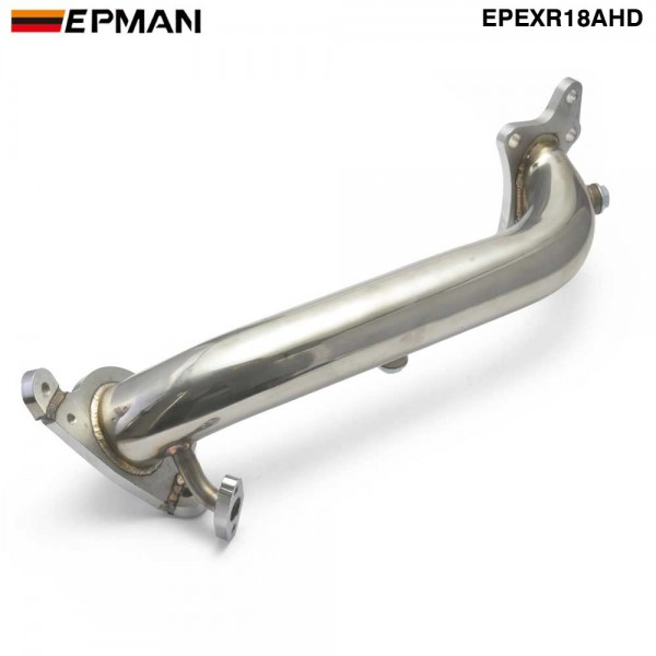 EPMAN Turbo Exhaust Header Stainless Steel Catback Downpipe For Honda Civic 06-11 EX LX 2/4DR FG FA R18A EPEXR18AHD