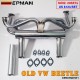 EPMAN Performance Header and Muffler Combination Pea Shooter Exhaust System For Select Volkswagen Type 1 Beetle Karmann Ghia EPEXT6079T1 EPMAN Performance Header and Muffler Combination Pea Shooter Exhaust System For Select Volkswagen Type 1 Beetle Karmann Ghia EPEXT6079T1