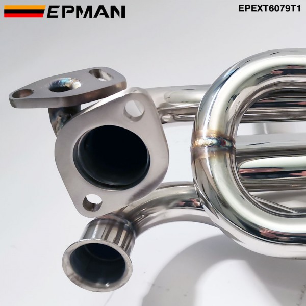 EPMAN Performance Header and Muffler Combination Pea Shooter Exhaust System For Select Volkswagen Type 1 Beetle Karmann Ghia EPEXT6079T1 EPMAN Performance Header and Muffler Combination Pea Shooter Exhaust System For Select Volkswagen Type 1 Beetle Karmann Ghia EPEXT6079T1