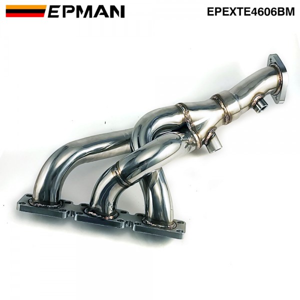 EPMAN Stainless Steel Exhaust Manifold Header for BMW E46 1998-2006 323i 328i Z3-528I/M54 E39 EPEXTE4606BM EPMAN Stainless Steel Exhaust Manifold Header for BMW E46 1998-2006 323i 328i Z3-528I/M54 E39 EPEXTE4606BM