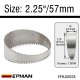 2.25 inch ( 57mm )