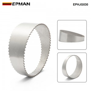 EPMAN Universal Stainless Steel 304 Sawtooth Pie Cut  Radius 1D - Angle Segment 15° | 1.5mm Manifolds Down Pipes EPHJG