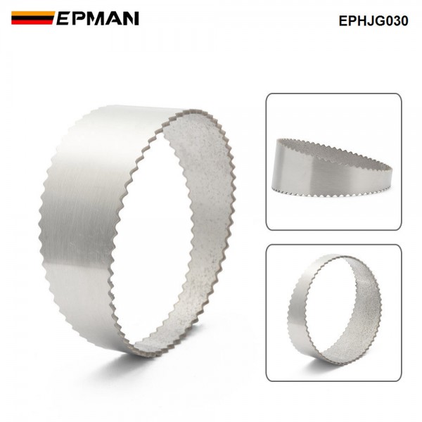 EPMAN Universal Stainless Steel 304 Sawtooth Pie Cut Radius 1D - Angle Segment 15° | 1.5mm Manifolds Down Pipes EPHJG EPMAN Universal Stainless Steel 304 Sawtooth Pie Cut Radius 1D - Angle Segment 15° | 1.5mm Manifolds Down Pipes EPHJG