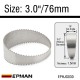 3.0 inch ( 76mm )