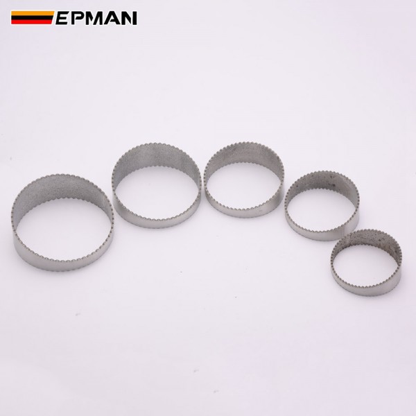 EPMAN Universal Stainless Steel 304 Sawtooth Pie Cut Radius 1D - Angle Segment 15° | 1.5mm Manifolds Down Pipes EPHJG EPMAN Universal Stainless Steel 304 Sawtooth Pie Cut Radius 1D - Angle Segment 15° | 1.5mm Manifolds Down Pipes EPHJG