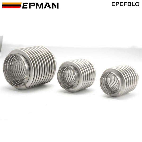 EPMAN Exhaust Flexible Pipes Car Exhaust System SS304 For Exhaust System Downpipe, Muffler, Tips, etc