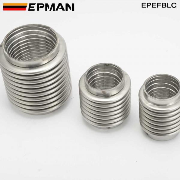 EPMAN Exhaust Flexible Pipes Car Exhaust System SS304 For Exhaust System Downpipe, Muffler, Tips, etc