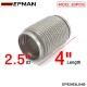 2.5 Inch ID X 4 Inch Length +$0.40