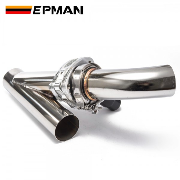 EPMAN 2"/2.25"/2.5"/2.75"/3"/3.5" Elextric Exhaust Catback/Downpipe Cutout/E-cut Out W/Switch ByPASS Valve Kit + Remote EP-CUT2Y