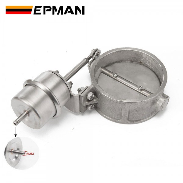 EPMAN 51mm/60mm/63mm/70mm/76mm/89mm/102mm Closed Vacuum Exhaust Cutout Valve With Wireless Remote Controller Set 