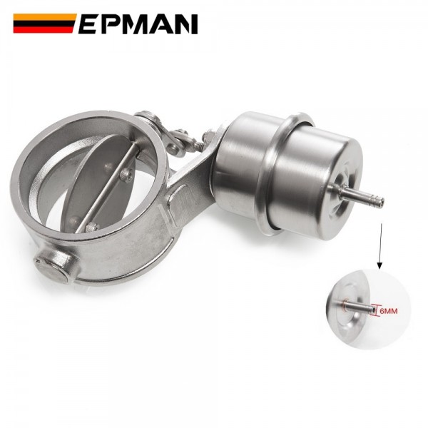 EPMAN Exhaust Control Valve With Boost Actuator Cutout 51mm/60mm/63mm/70mm/76mm/89mm/102mm Pipe Open With Wireless Remote Controller Set 