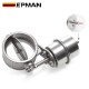 EPMAN 51mm/60mm/63mm/70mm/76mm/89mm/102mm Open Style Vacuum Exhaust Cutout Valve With Wireless Remote Controller Set 