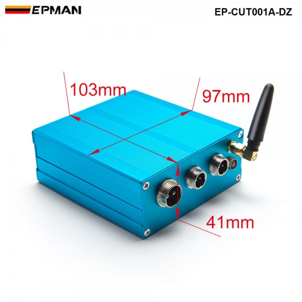 EPMAN - Electric Control Box+2 Wireless Remote+Wire Harness For Exhaust Control Valve EP-CUT001A-DZ