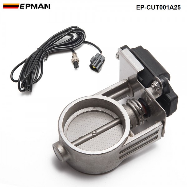 EPMAN - Exhaust Control Valve Dual Set w Remote Cutout Control For 2"/2.25"/2.5"/2.75"/3" Pipe 2 Sets 