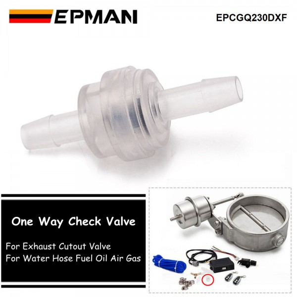 EPMAN Inline Brake Servo Non Return Valve Check One-Way Brake Booster Vacuum Catch Can Exhaust Valve For 4mm Hose EPCGQ230DXF EPMAN Inline Brake Servo Non Return Valve Check One-Way Brake Booster Vacuum Catch Can Exhaust Valve For 4mm Hose EPCGQ230DXF
